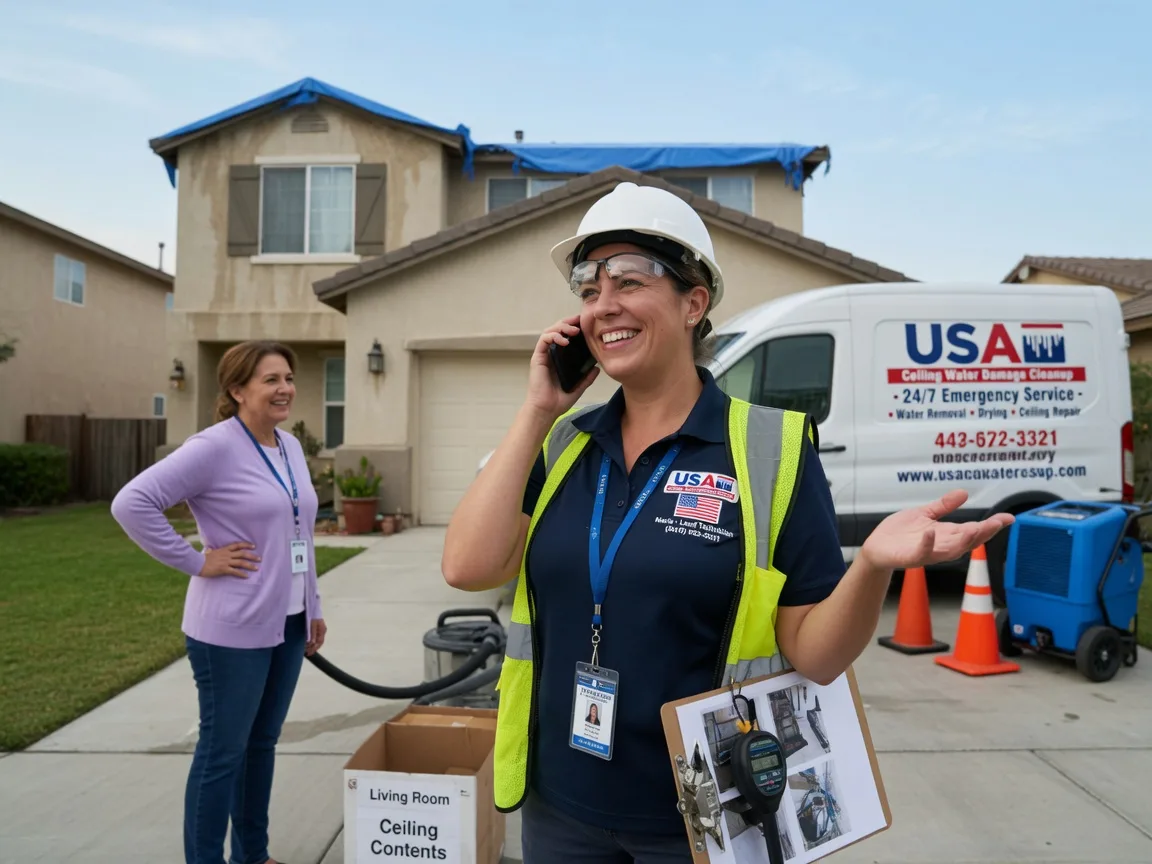 Ceiling Water Damage Restoration Marshall, WI FAQs