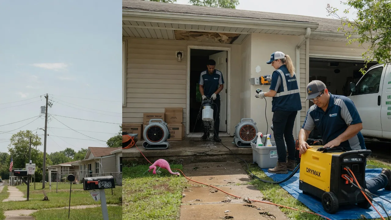 Storm Damage Water Removal in Marshall, WI near me